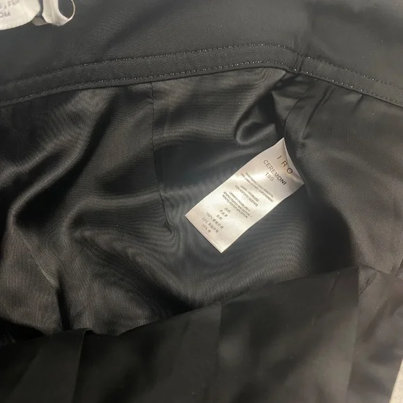 IRO Paris Ceremoni Floral Lamb leather High-rise Shorts size 38 - NWT